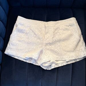 Guess by Marciano White Lace Women Shorts
